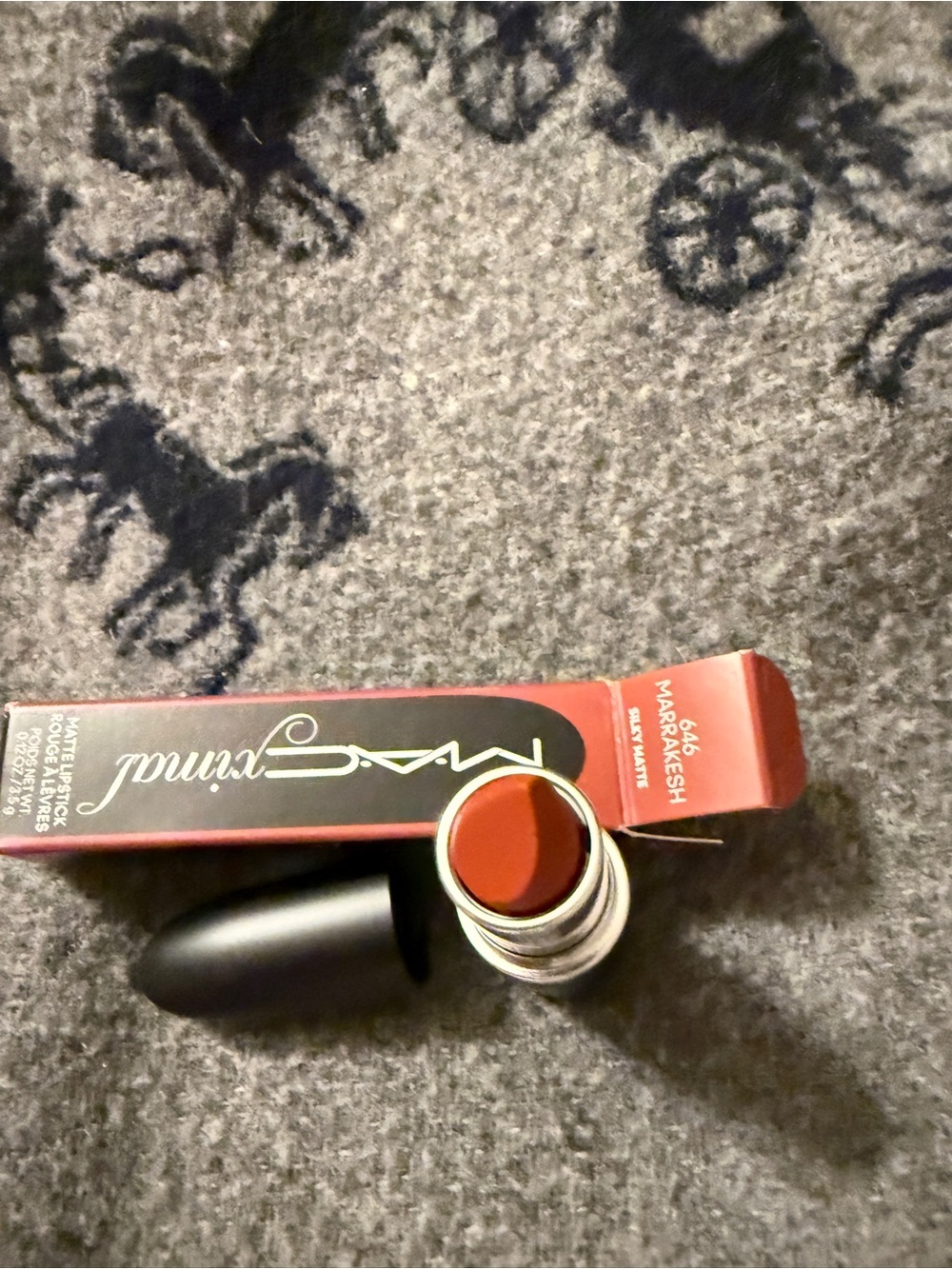 MAC Cosmetics Cosmetics Matte Lipstick -646 Marrakesh NWT - Picture 2 of 13